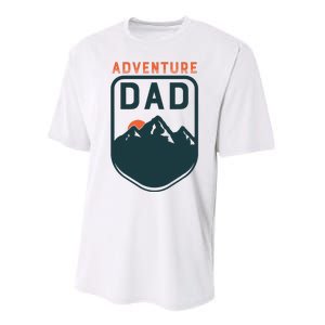 Fathers Day Gift For Dad Adventure Dad Performance Sprint T-Shirt