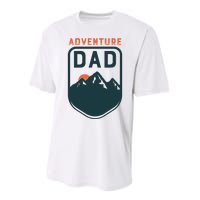 Fathers Day Gift For Dad Adventure Dad Performance Sprint T-Shirt