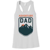 Fathers Day Gift For Dad Adventure Dad Women's Racerback Tank