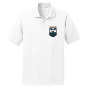 Fathers Day Gift For Dad Adventure Dad PosiCharge RacerMesh Polo