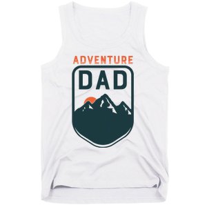 Fathers Day Gift For Dad Adventure Dad Tank Top