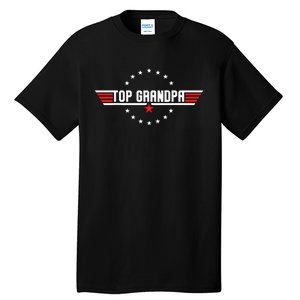 Fathers Day Gift Grandpa Gift From Grandkids Son Daughter Tall T-Shirt