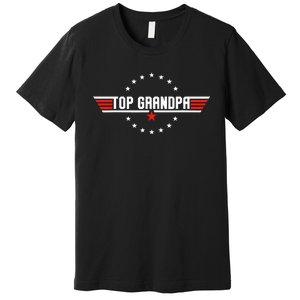 Fathers Day Gift Grandpa Gift From Grandkids Son Daughter Premium T-Shirt