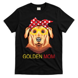 Funny Dog Golden Mom T-Shirt