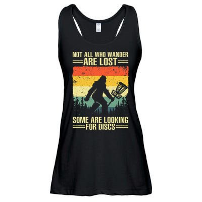 Funny Disc Golf Art For Men Women Kids Disc Golf Player Ladies Essential Flowy Tank