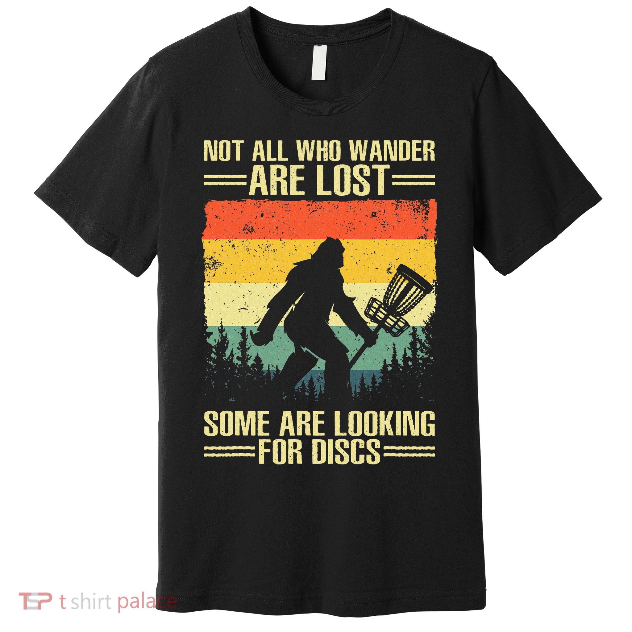 Funny Disc Golf Art For Men Women Kids Disc Golf Player Premium T-Shirt