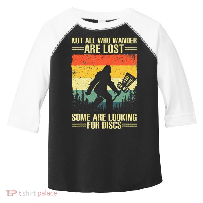 Funny Disc Golf Art For Men Women Kids Disc Golf Player Toddler Fine Jersey T-Shirt