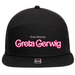 From Director Greta Gerwig 7 Panel Mesh Trucker Snapback Hat