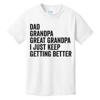 Fathers Day Grandpa from Grand Dad Great Grandfather  Kids T-Shirt