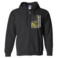 Father's Day Gifts Funny Fishing Reel Cool Papa Dad Joke Full Zip Hoodie