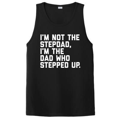 Father's Day Gift For Step Dad Who Stepped Up Cute Stepdad Gift PosiCharge Competitor Tank