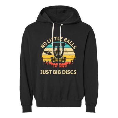 Funny Disc Golf Design Disc Golf Lover Player Garment-Dyed Fleece Hoodie