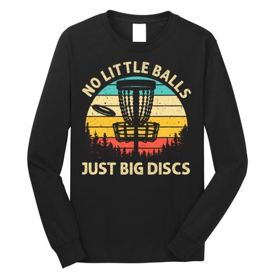 Funny Disc Golf Design Disc Golf Lover Player Long Sleeve Shirt