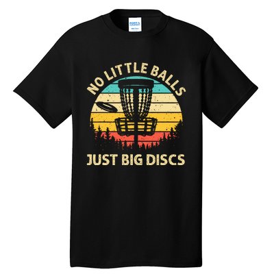 Funny Disc Golf Design Disc Golf Lover Player Tall T-Shirt