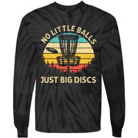 Funny Disc Golf Design Disc Golf Lover Player Tie-Dye Long Sleeve Shirt