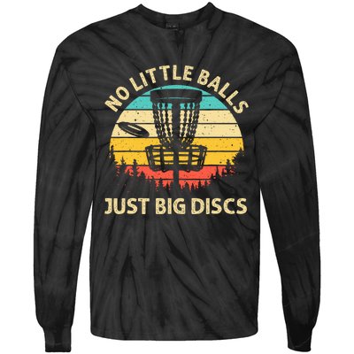 Funny Disc Golf Design Disc Golf Lover Player Tie-Dye Long Sleeve Shirt