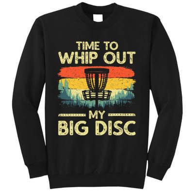 Funny Disc Golf Art Flying Disc Sport Players Tall Sweatshirt