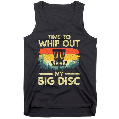 Funny Disc Golf Art Flying Disc Sport Players Tank Top