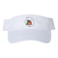 Funny Distressed Gardening I'll Be in My Office Garden Valucap Bio-Washed Visor