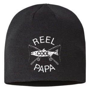 Fathers Day Gifts Funny Fishing Reel Cool Papa Dad Joke Gift Sustainable Beanie