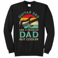 Fathers Day Guitar Dad For Guitarist Music Lover Dad Sweatshirt