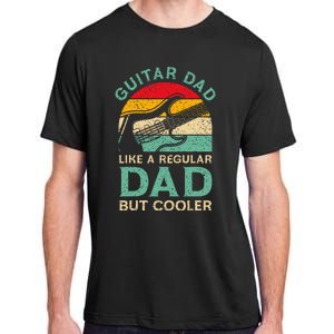 Fathers Day Guitar Dad For Guitarist Music Lover Dad Adult ChromaSoft Performance T-Shirt