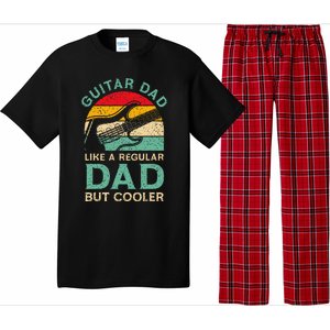 Fathers Day Guitar Dad For Guitarist Music Lover Dad Pajama Set