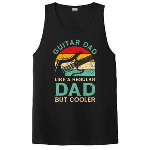 Fathers Day Guitar Dad For Guitarist Music Lover Dad PosiCharge Competitor Tank