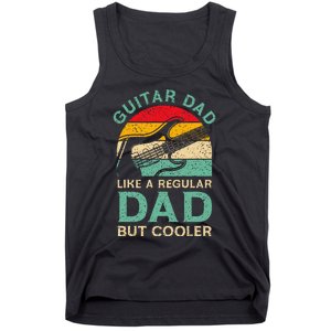 Fathers Day Guitar Dad For Guitarist Music Lover Dad Tank Top