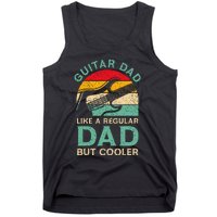 Fathers Day Guitar Dad For Guitarist Music Lover Dad Tank Top