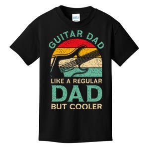 Fathers Day Guitar Dad For Guitarist Music Lover Dad Kids T-Shirt