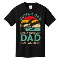 Fathers Day Guitar Dad For Guitarist Music Lover Dad Kids T-Shirt