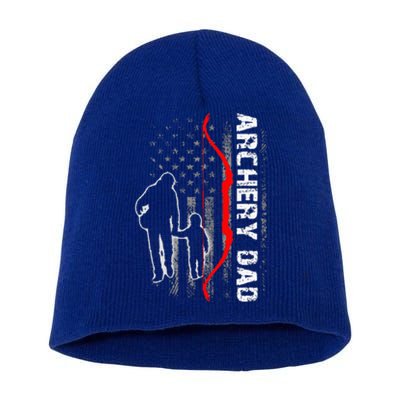 Father's Day Gift Archery Dad Proud Archery Daddy Short Acrylic Beanie