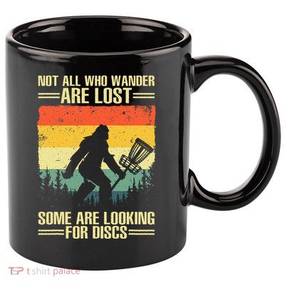 Funny Disc Golf Art For  Disc Golf Player 11oz C Handle Ceramic Mug