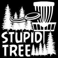 Funny Disc Golf Stupid Tree Distressed Frisbee Golf Impact Tech Backpack