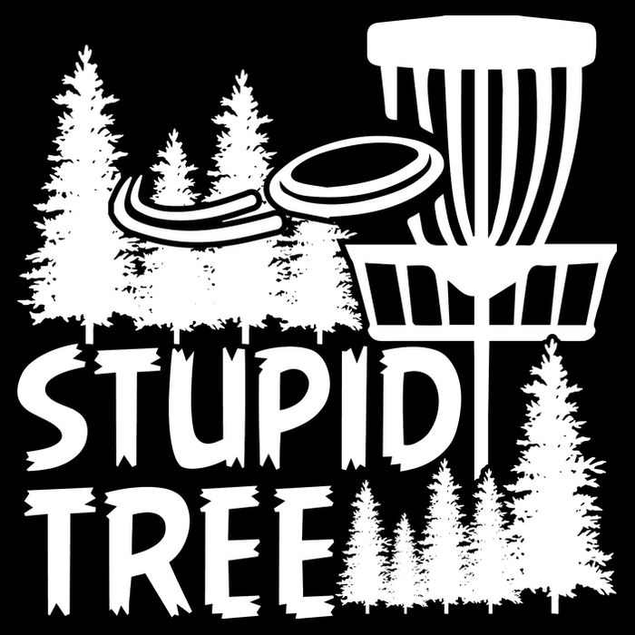 Funny Disc Golf Stupid Tree Distressed Frisbee Golf Impact Tech Backpack