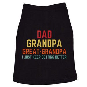 Fathers Day Gift From Grandkids Dad Grandpa Great Grandpa Doggie Tank