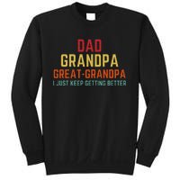 Fathers Day Gift From Grandkids Dad Grandpa Great Grandpa Sweatshirt