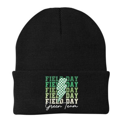 Field Day Green Team Color Field Trip Team Game Teacher Knit Cap Winter Beanie