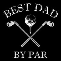 FatherS Day Golf Best Dad By Par LetS Par Par Gift Impact Tech Backpack