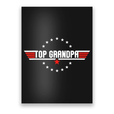 Fathers Day Gift Grandpa Gift From Son Daughter Grandkids Poster