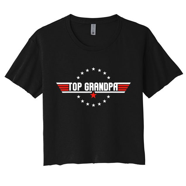 Fathers Day Gift Grandpa Gift From Son Daughter Grandkids Crop Top