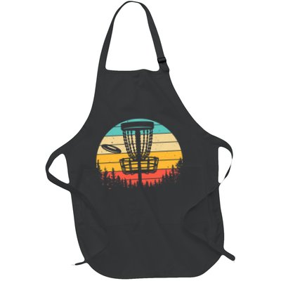 Funny Disc Golf Art For Vintage Disc Golfer Lovers Apron
