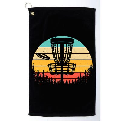 Funny Disc Golf Art For Vintage Disc Golfer Lovers Golf Towel