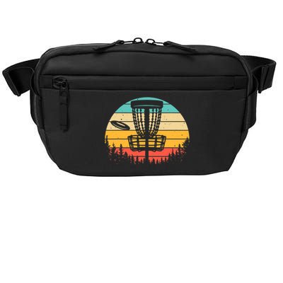 Funny Disc Golf Art For Vintage Disc Golfer Lovers Crossbody Pack