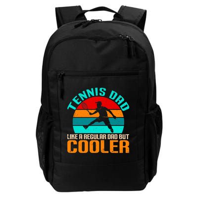 Father's Day Gift Tennis Dad Vintage Tennis Player Premium Backpack