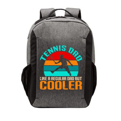 Father's Day Gift Tennis Dad Vintage Tennis Player Premium Vector Backpack