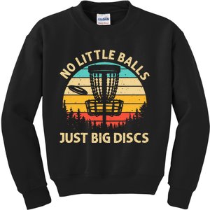 Funny Disc Golf Design For Women Disc Golf Lover Player Kids Sweatshirt