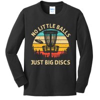 Funny Disc Golf Design For Women Disc Golf Lover Player Kids Long Sleeve Shirt