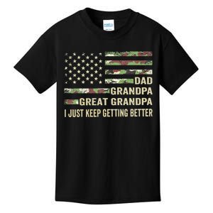 Fathers Day Gift from Grand Dad Grandpa Great Grandpa Kids T-Shirt